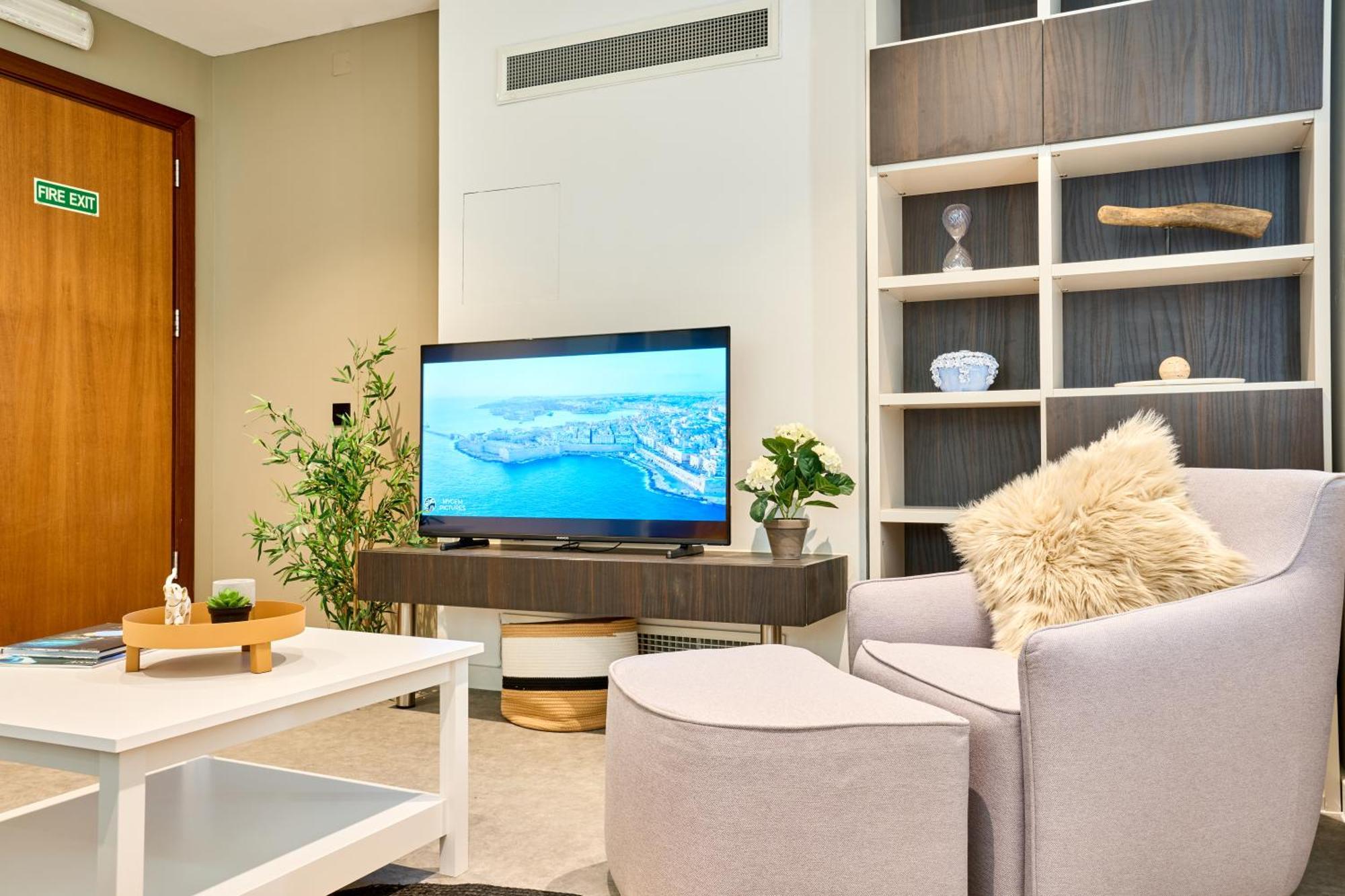 Stylish Apartment In Tigne Point Sliema Exteriér fotografie