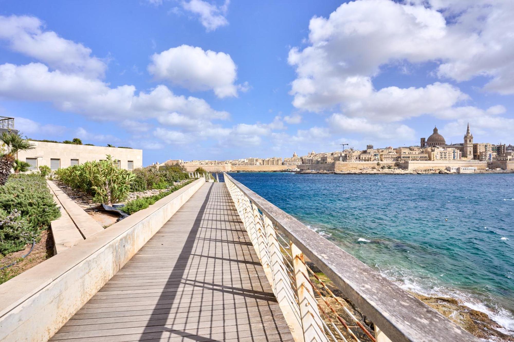Stylish Apartment In Tigne Point Sliema Exteriér fotografie